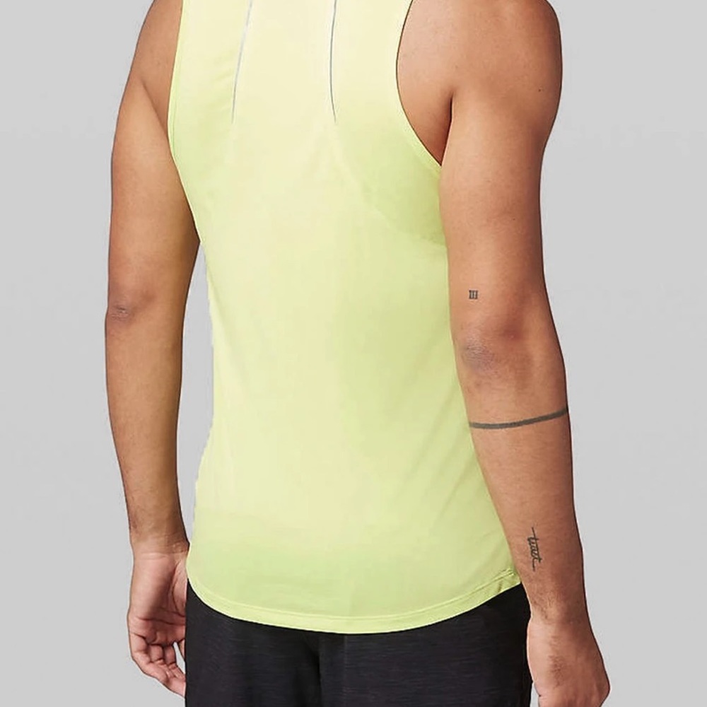 LULULEMON FAST AND FREE TANK - LEMON VIBE - Picture 2 of 2